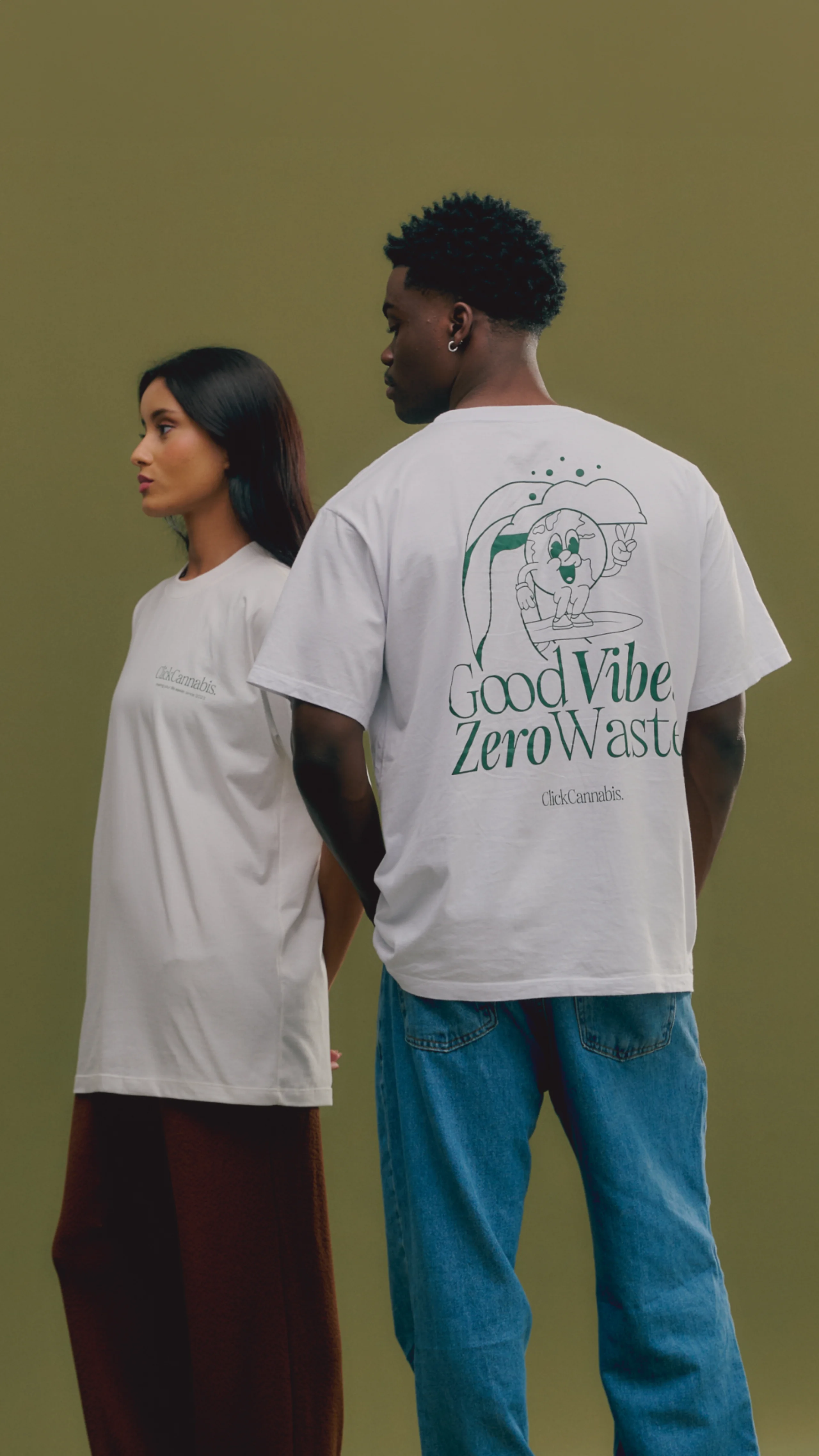 Camiseta good vibes background