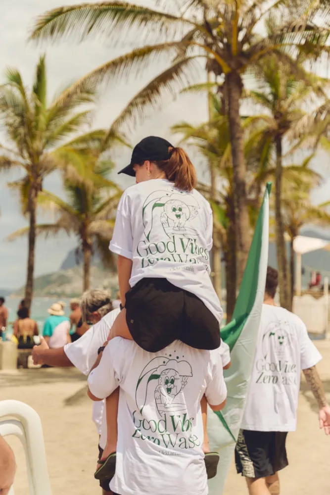 Album do Voluntários unidos pela limpeza da praia| Good Vibes Zero Waste