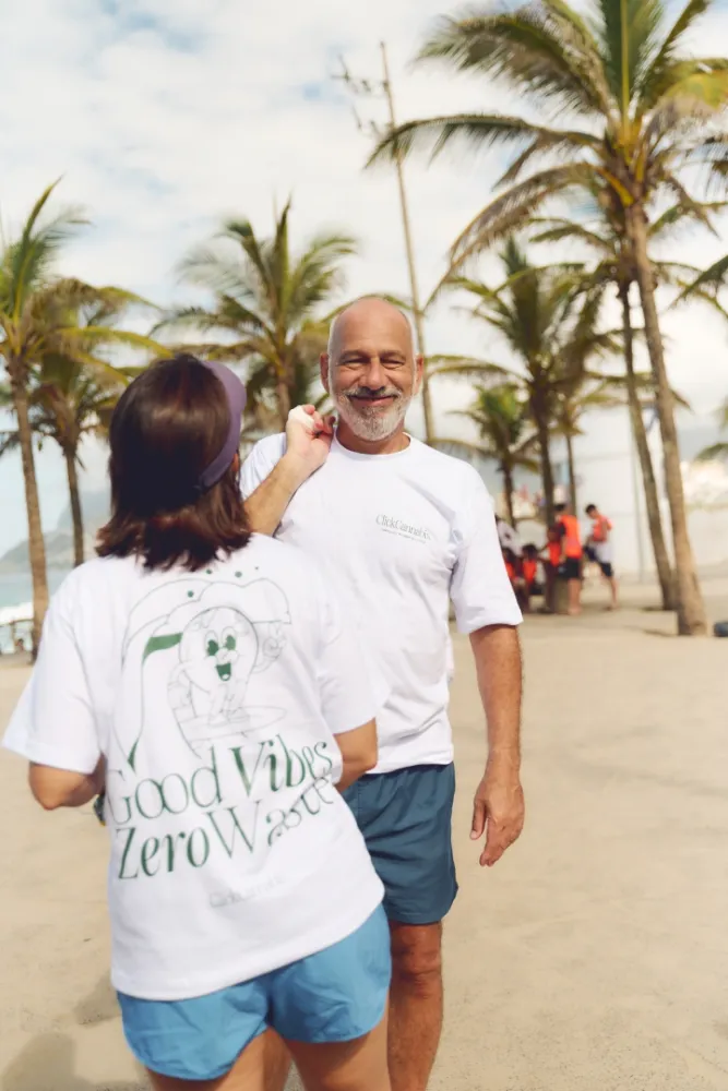 Album do Colaboração e consciência: voluntários em ação Good Vibes Zero Waste