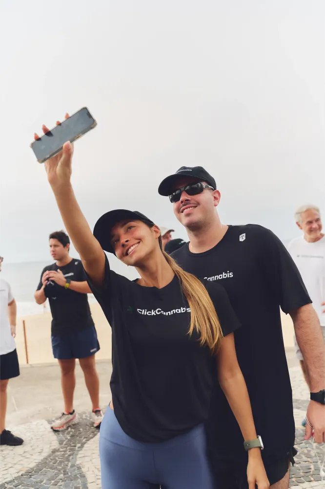 Album do Corrida sustentável: Click Cannabis leva mensagem ecológica às ruas